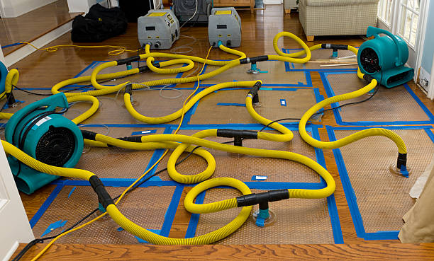 Professional Water Extraction technician working in Depew, OK